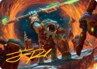 Frontline War-Rager Art Card (Gold-Stamped Signature) - #16 - Special