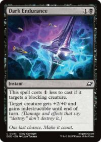 Dark Endurance (Foil) - #93 - Common - Inglés