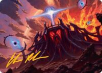 Secluded Starforge Art Card (Gold-Stamped Signature) - #32 - Special