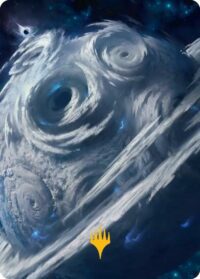 Uthros, Titanic Godcore Art Card (Gold-Stamped Planeswalker Symbol) - #34 - Special
