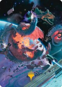 Scavenger Grounds Art Card (Gold-Stamped Planeswalker Symbol) - #47 - Special