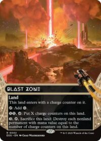 Blast Zone (Borderless) (Foil) - #2 - Rare - Español
