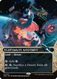Scavenger Grounds (Borderless) (Foil) - #37 - Rare - Español