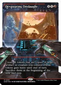 Devastating Onslaught (Showcase) (Fracture Foil) - #387 - Mythic - Inglés