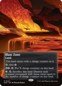 Blast Zone (Borderless) - #47 - Rare - Español