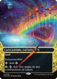 Cascading Cataracts (Borderless) (Galaxy Foil) - #95 - Rare - Inglés