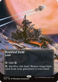 Petrified Field (Borderless) - #77 - Mythic - Inglés