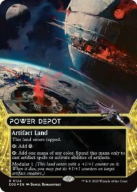 Power Depot (Borderless) (Galaxy Foil) - #124 - Rare - Inglés