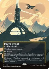 Power Depot (Borderless) (Foil) - #79 - Rare - Español