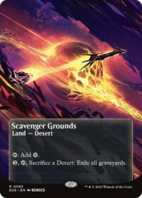 Scavenger Grounds (Borderless) - #82 - Rare - Español