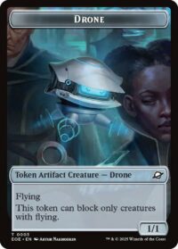 Drone // Lander Doubled-Sided Token - #3 // 5 - Token - Español