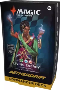 MTG: Aetherdrift Commander Deck Living Energy - Español