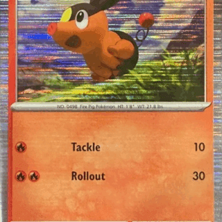 Tepig (Holo Promo) - WHT011/086 - Common  - Español
