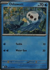 Oshawott (Holo Promo) - WHT021/086 - Common  - Español