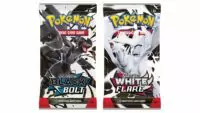 2x Pokemon TCG Scarlet & Violet - Black Bolt & White Flare Booster Pack - English (1 de cada uno) [OFERTA DE REMATE]