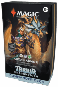 MTG: Tarkir Dragonstorm Commander Deck Abzan Armor - Inglés