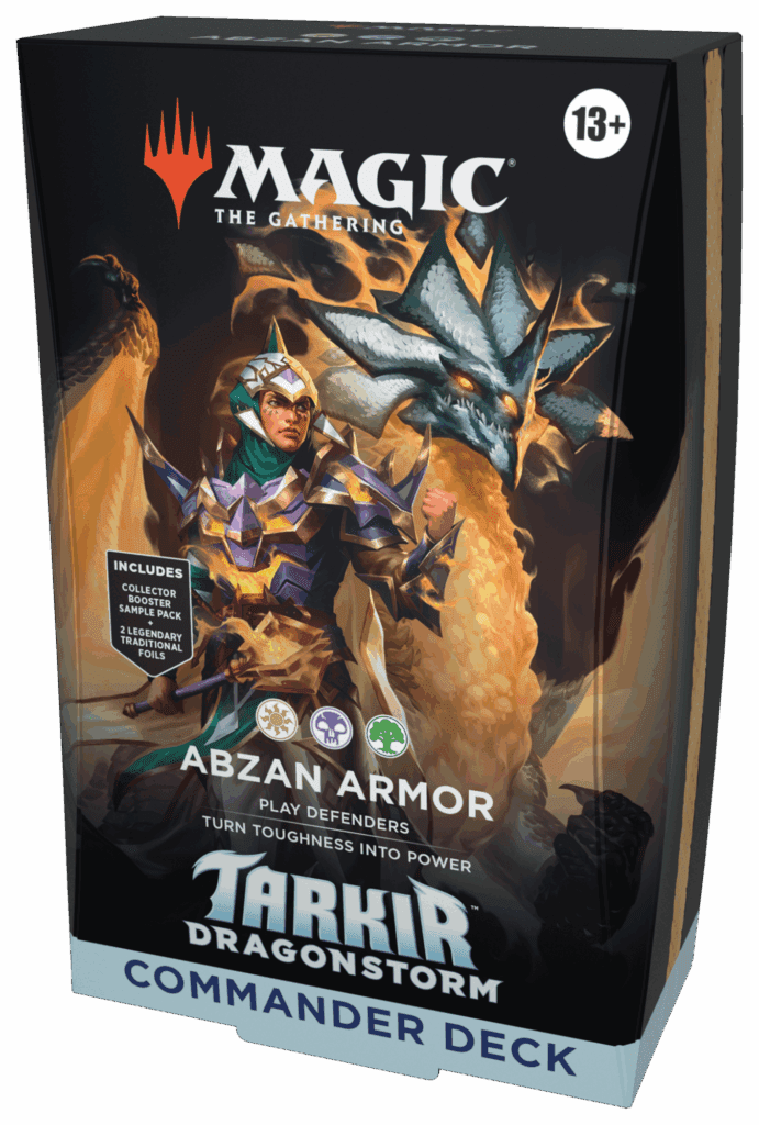 MTG: Tarkir Dragonstorm Commander Deck Abzan Armor - Inglés