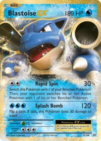 Blastoise EX - 21/108 - Ultra Rare - Inglés