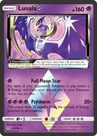 Lunala Prism Star - 19/214 - Holo Rare - Inglés