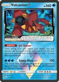 Volcanion Prism Star - 31/131 - Holo Rare - Inglés