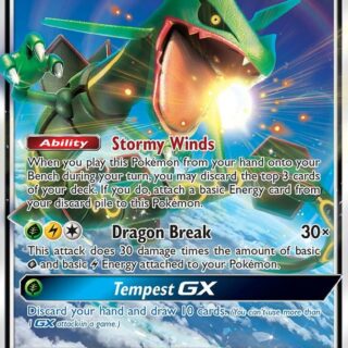 Rayquaza GX - 109/168 - Ultra Rare - Español