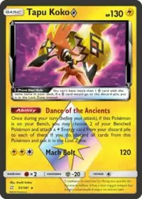 Tapu Koko Prism Star - 10/131 - Holo Rare - Español