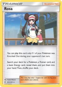 Rosa - 204/236 - Holo Rare - Español (Lightly Played)