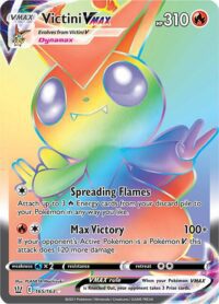 Victini VMAX - 165/163 - Hyper Rare - Inglés