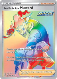 Rapid Strike Style Mustard - 176/163 - Ultra Rare - Ingles