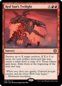 Red Sun's Twilight – #145 – Rare – Español