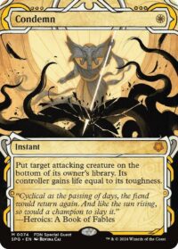 Condemn – #74 – (Special Guest) (Foil) Mythic – Inglés