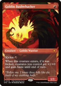 Goblin Bushwhacker – #78 – (Special Guest) (Foil) Mythic – Inglés