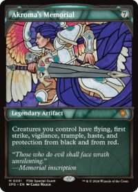 Akroma's Memorial – #81 – (Special Guest) (Foil) Mythic – Inglés