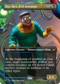 Doc Ock, Evil Inventor (Borderless) - #24 - Rare - Inglés