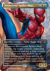 Sensational Spider-Man (Borderless) - #25 - Rare - Inglés