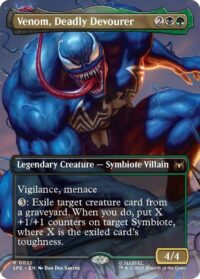Venom, Deadly Devourer (Borderless) - #22 - Rare - Inglés