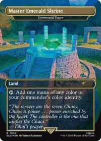 Secret Lair x Sonic: Master Emerald Shrine - #7030 - Rare - Inglés