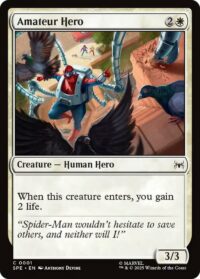 Amateur Hero (Foil) - #1 - Common - Inglés