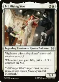 MJ, Rising Star (Foil) - #3 - Uncommon - Inglés