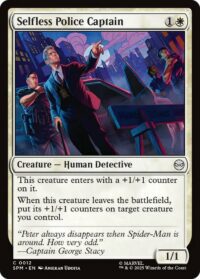 Selfless Police Captain (Foil) - #12 - Common - Inglés