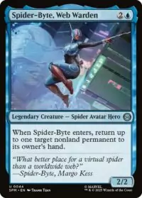 Spider-Byte, Web Warden (Foil) - #44 - Uncommon - Inglés