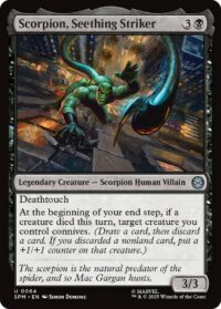 Scorpion, Seething Striker (Foil) - #64 - Uncommon - Inglés