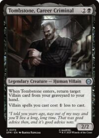 Tombstone, Career Criminal (Foil) - #70 - Uncommon - Inglés