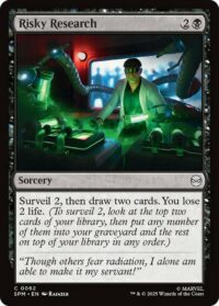 Risky Research (Foil) - #62 - Common - Inglés
