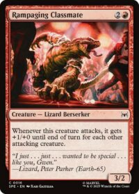 Rampaging Classmate (Foil) - #16 - Common - Inglés
