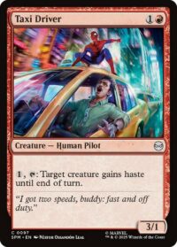 Taxi Driver (Foil) - #97 - Common - Inglés