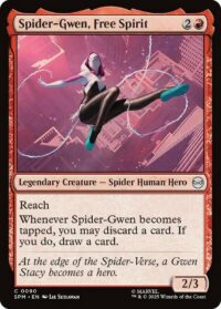 Spider-Gwen, Free Spirit (Foil) - #90 - Common - Inglés
