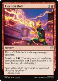 Electro's Bolt (Foil) - #77 - Common - Inglés