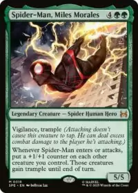 Spider-Man, Miles Morales (Foil) - #18 - Mythic - Inglés