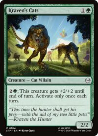 Kraven's Cats (Foil) - #104 - Common - Inglés